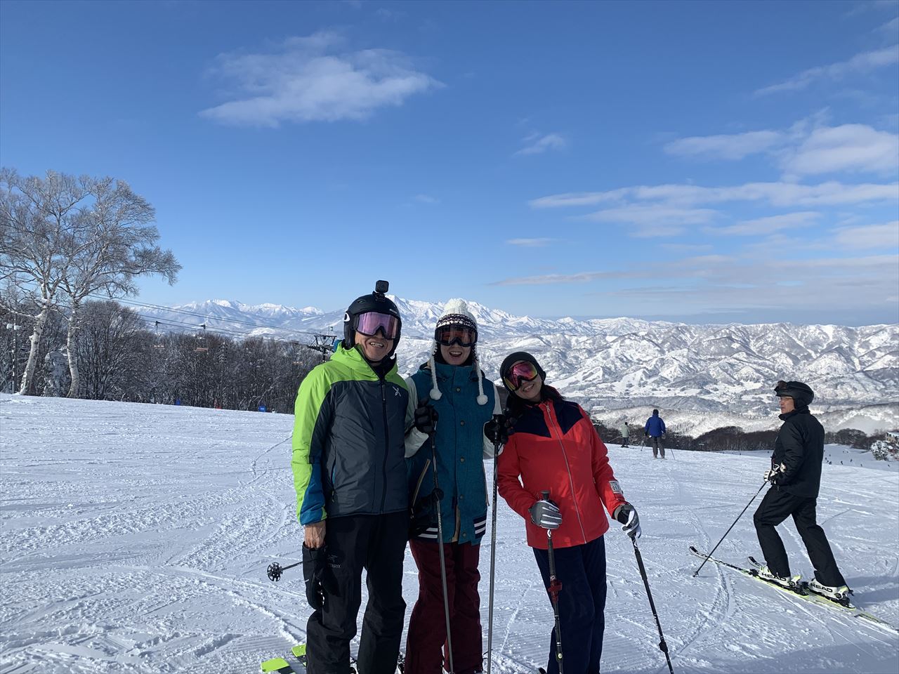 1/4 野沢温泉スキー場<br>～20年ぶりの家族スキー～