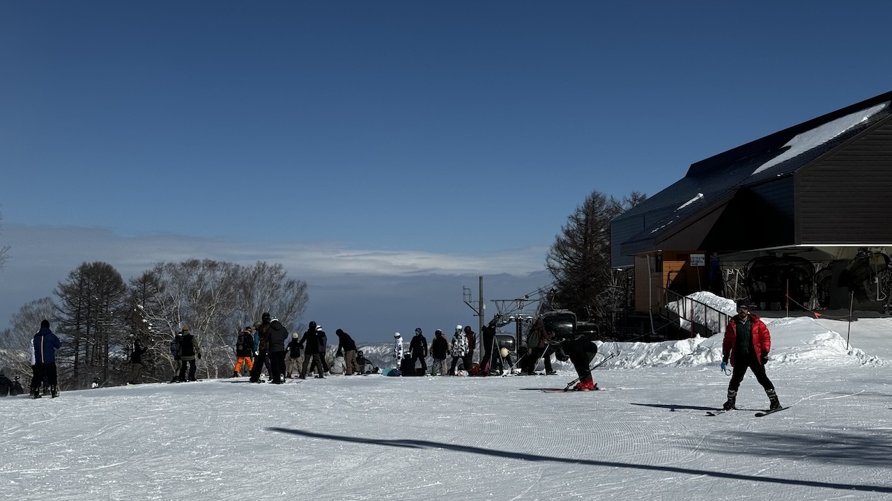 3/3 野沢温泉スキー場<br>〜やっぱり天気は晴れが良い〜